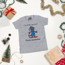 Load image into Gallery viewer, Cute to be Awesome (Youth T-Shirt)