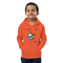 Load image into Gallery viewer, Autism Awareness: I Don't Verbal (Youth Eco Hoodie)
