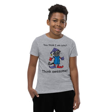 Load image into Gallery viewer, Cute to be Awesome (Youth T-Shirt)
